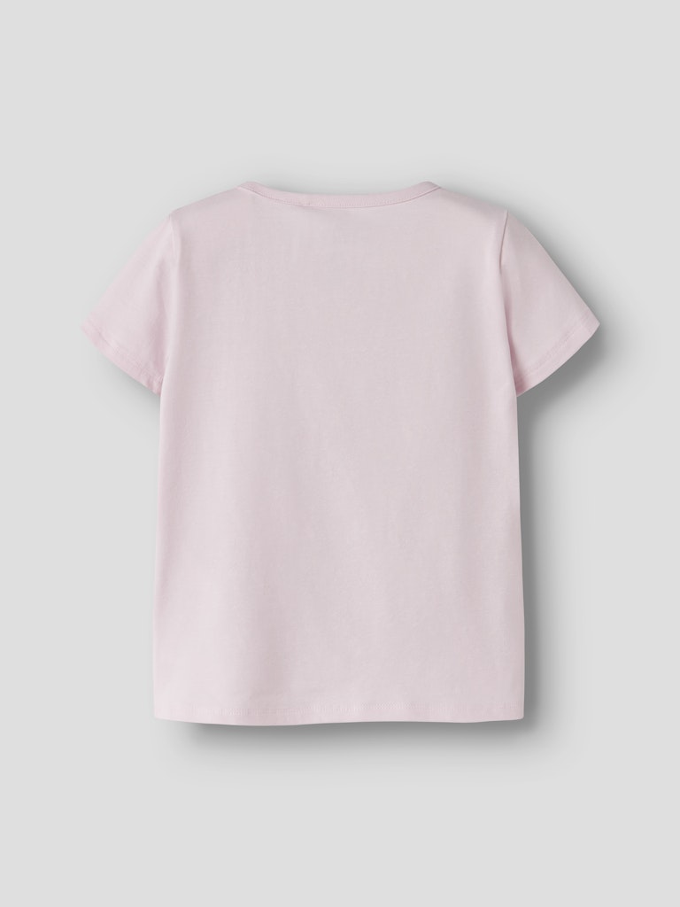 T-shirt Stitch Kortärmad Ann Glitter Rosa