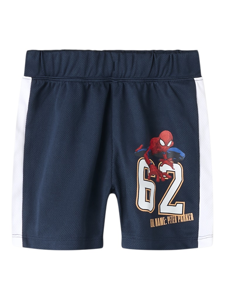 Shorts Spiderman Poly Anri Marinblå