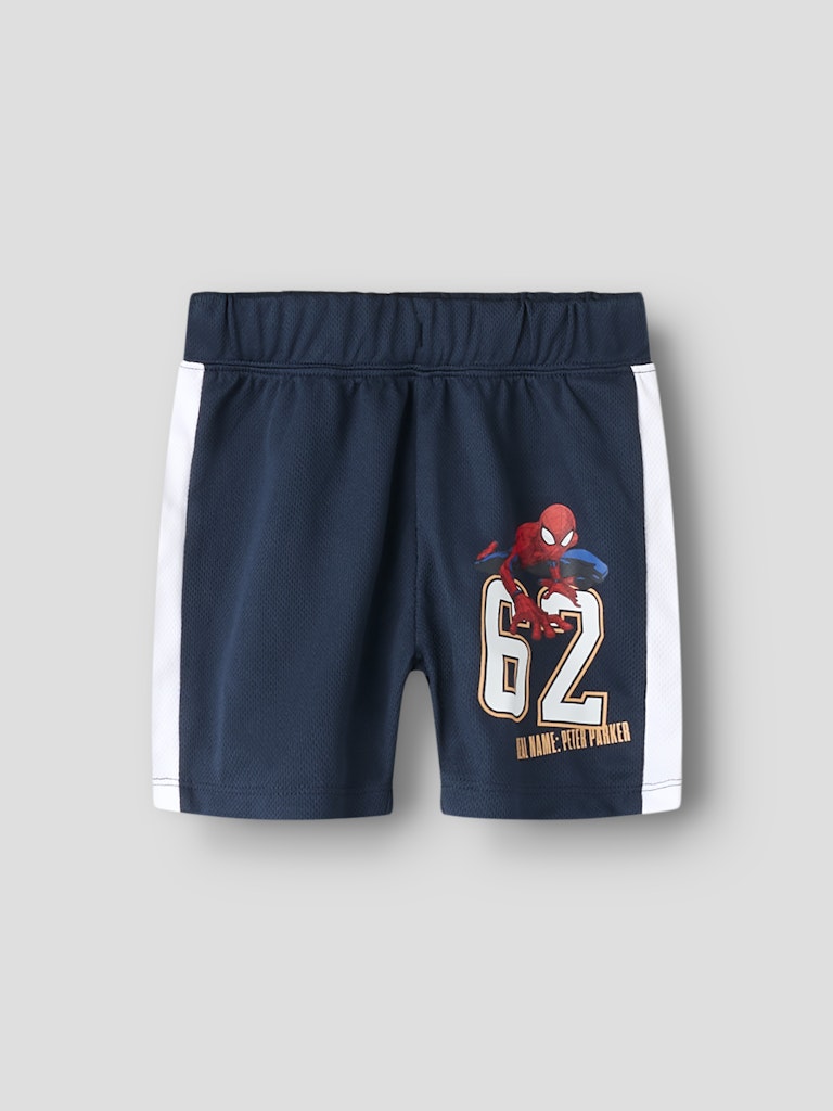 Shorts Spiderman Poly Anri Marinblå