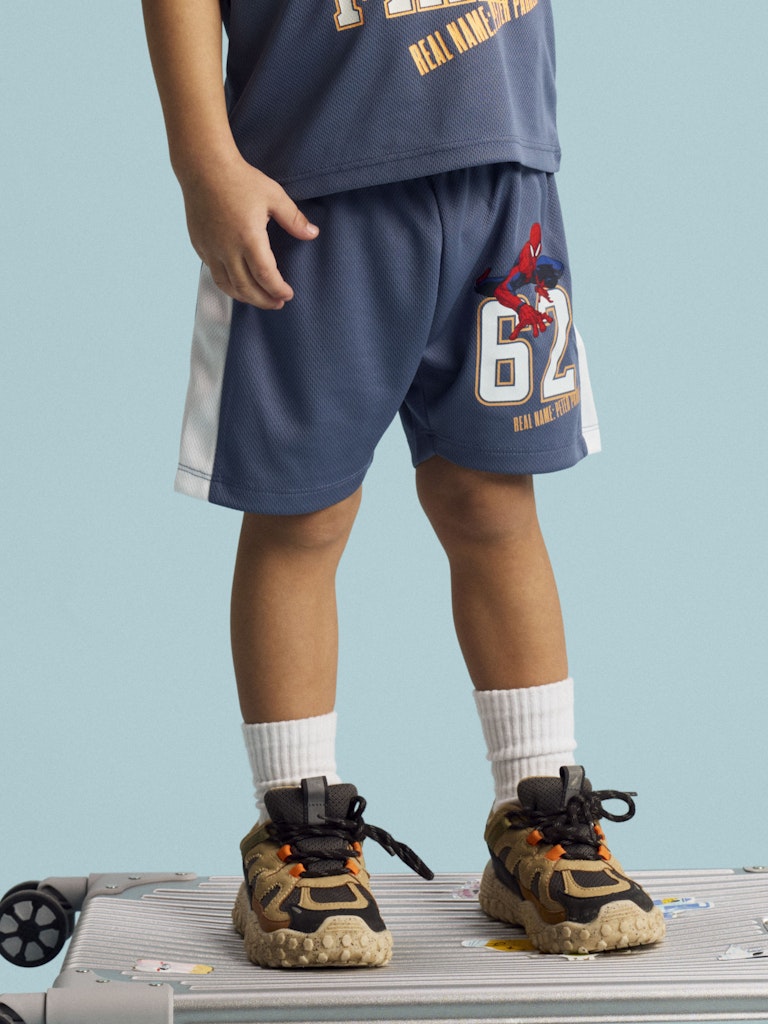 Shorts Spiderman Poly Anri Blå