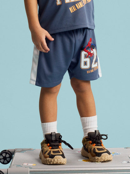 Shorts Spiderman Poly Anri Blå