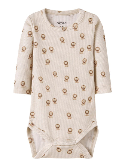 Body Lejon Ribbad Hobit Beige
