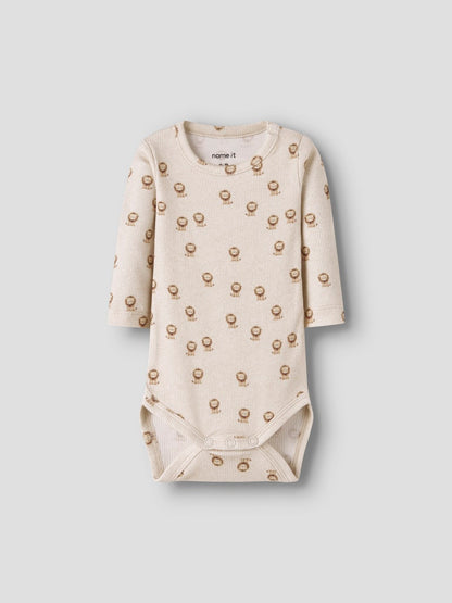 Body Lejon Ribbad Hobit Beige