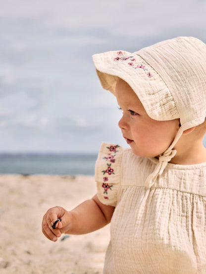 Hatt Himmas Muslin Brodyr Beige