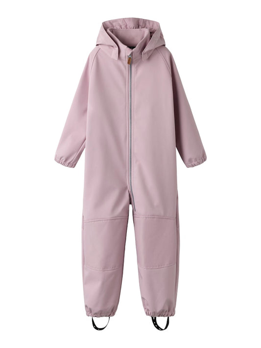 Softshell Overall Vattentät Alfa08 Magisk Blommor Rosa