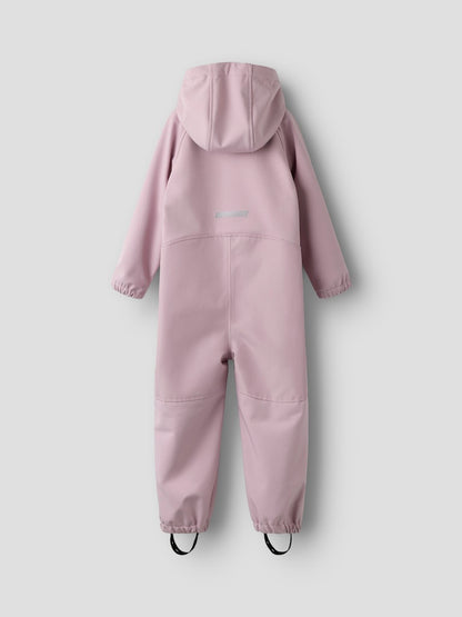 Softshell Overall Vattentät Alfa08 Magisk Blommor Rosa
