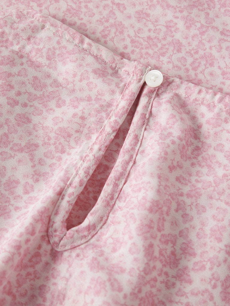 Omlottklänning Fany Småblommig Rosa