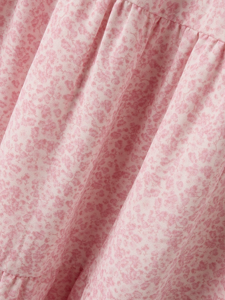Långkjol Fany Småblommig Rosa