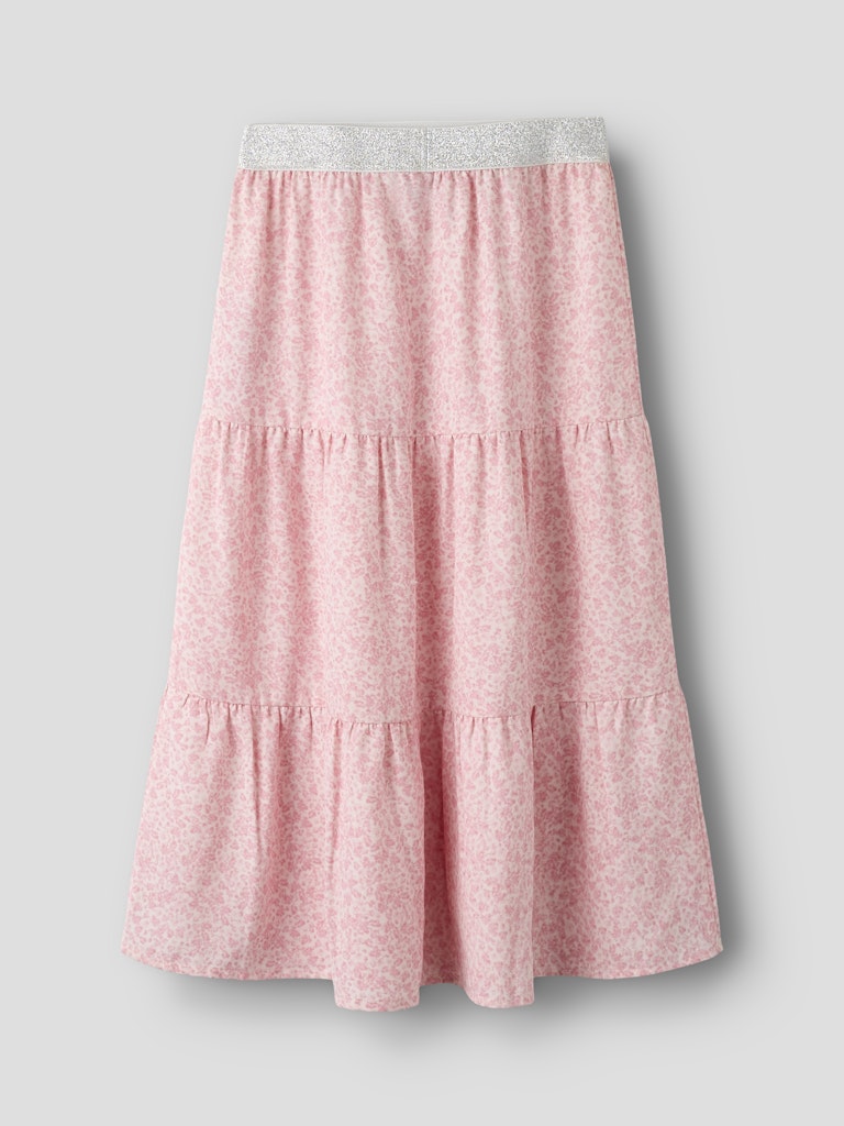 Långkjol Fany Småblommig Rosa