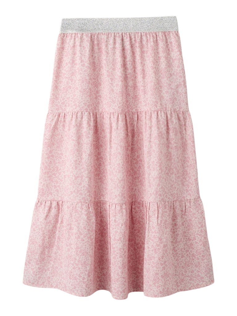 Långkjol Fany Småblommig Rosa