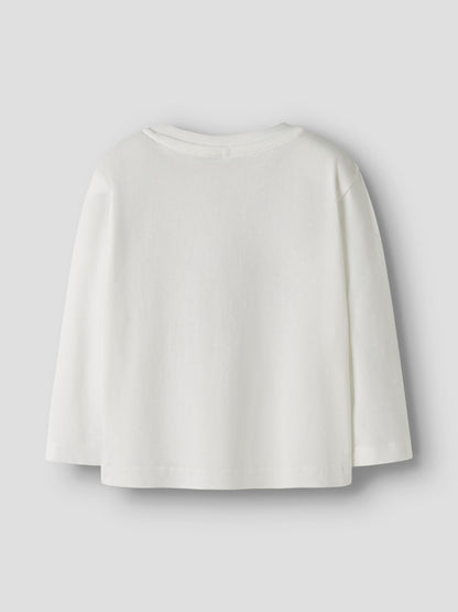 Långärmad Topp Votea Enhörning Vit