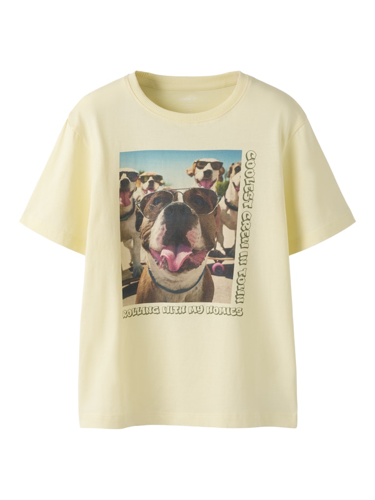 T-shirt Voto Hund Gul