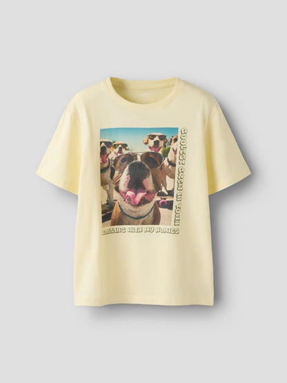 T-shirt Voto Hund Gul