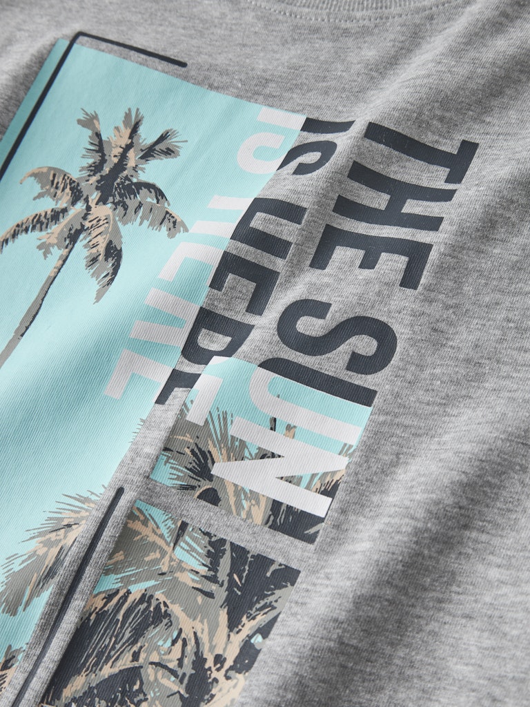 T-shirt Vagno Loose Grå