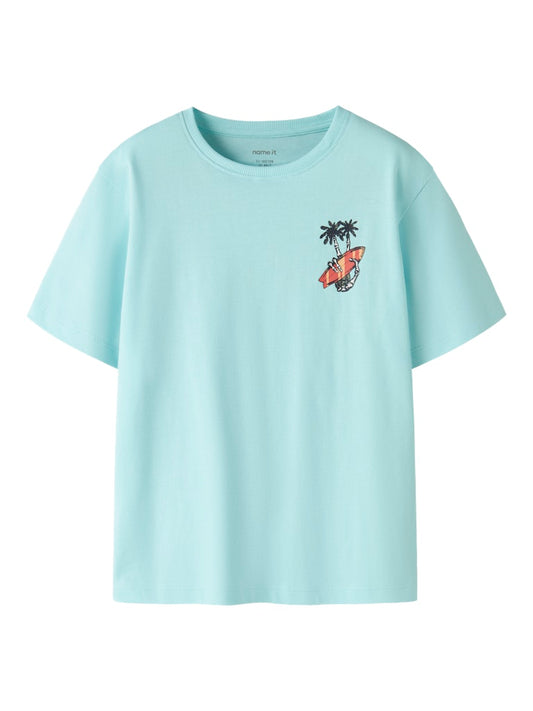 T-shirt Vagno Loose Turkos