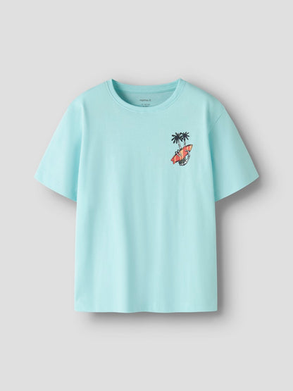 T-shirt Vagno Loose Turkos