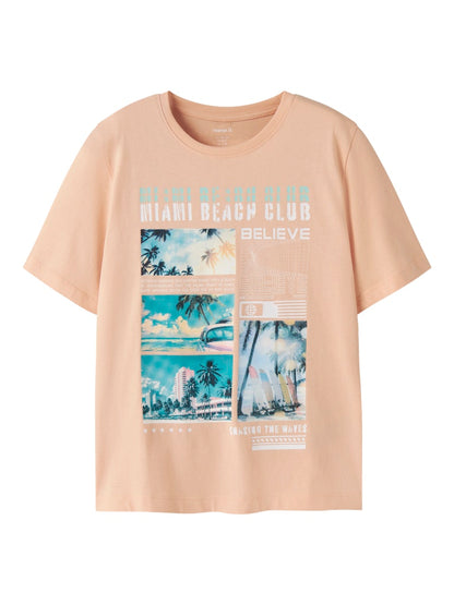 T-shirt Voto Beach Orange