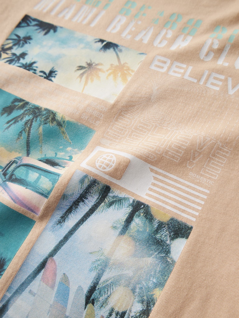 T-shirt Voto Beach Orange