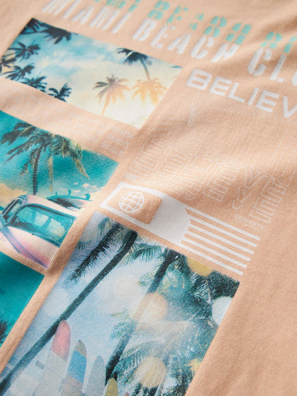 T-shirt Voto Beach Orange