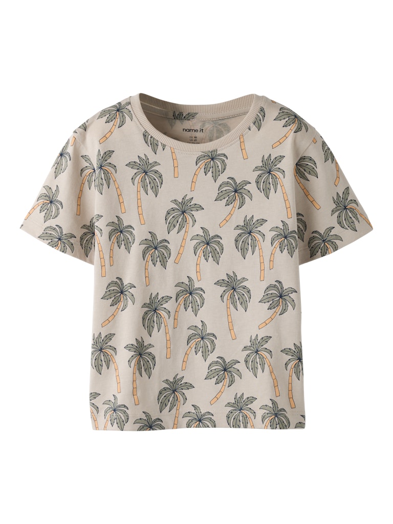 Kortärmad T-shirt Valther Palmer Beige