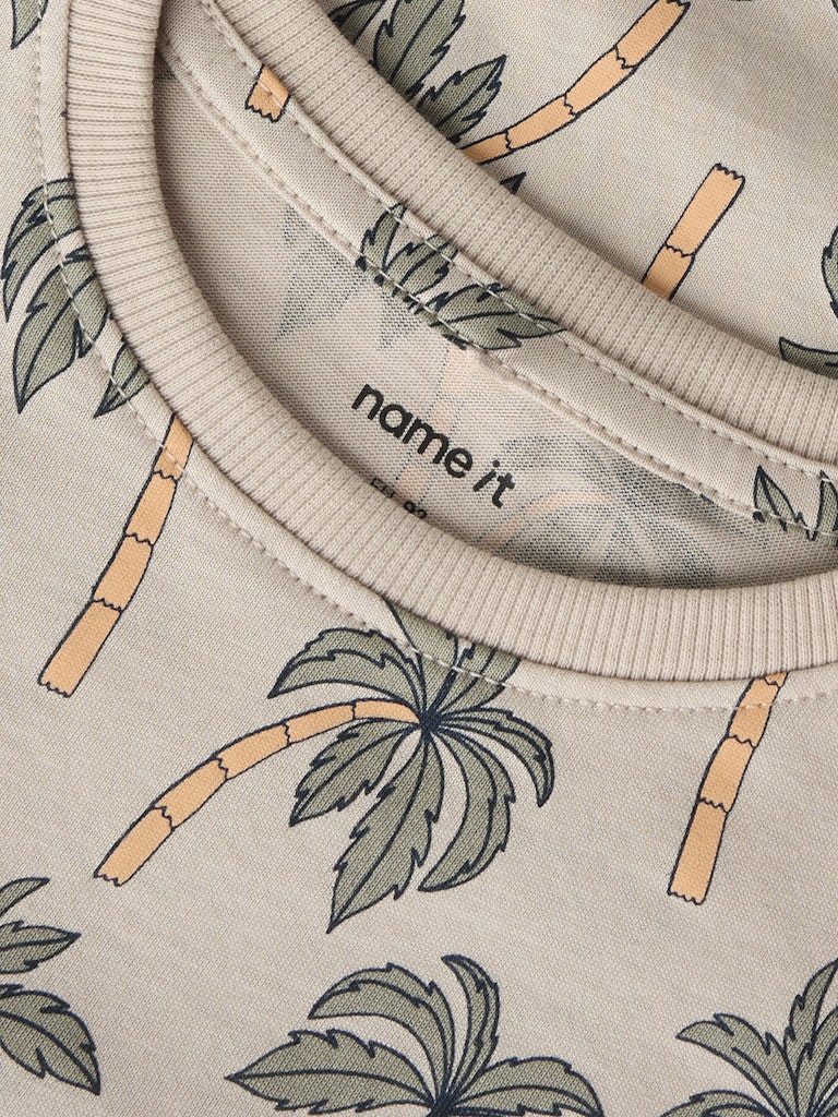 Kortärmad T-shirt Valther Palmer Beige