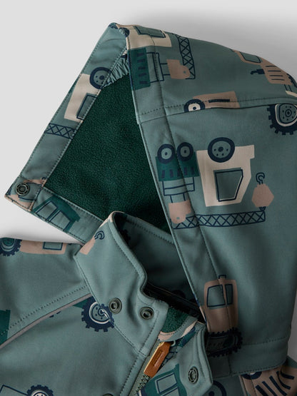 Softshell Jacka Vattentät Alfa08 Traktorer Grön