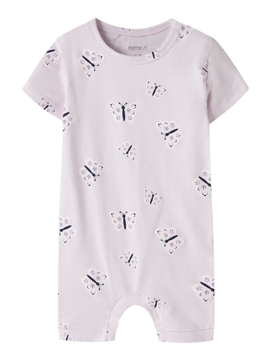 Byxdress Vandora Mönstrad Fjärilar Lila