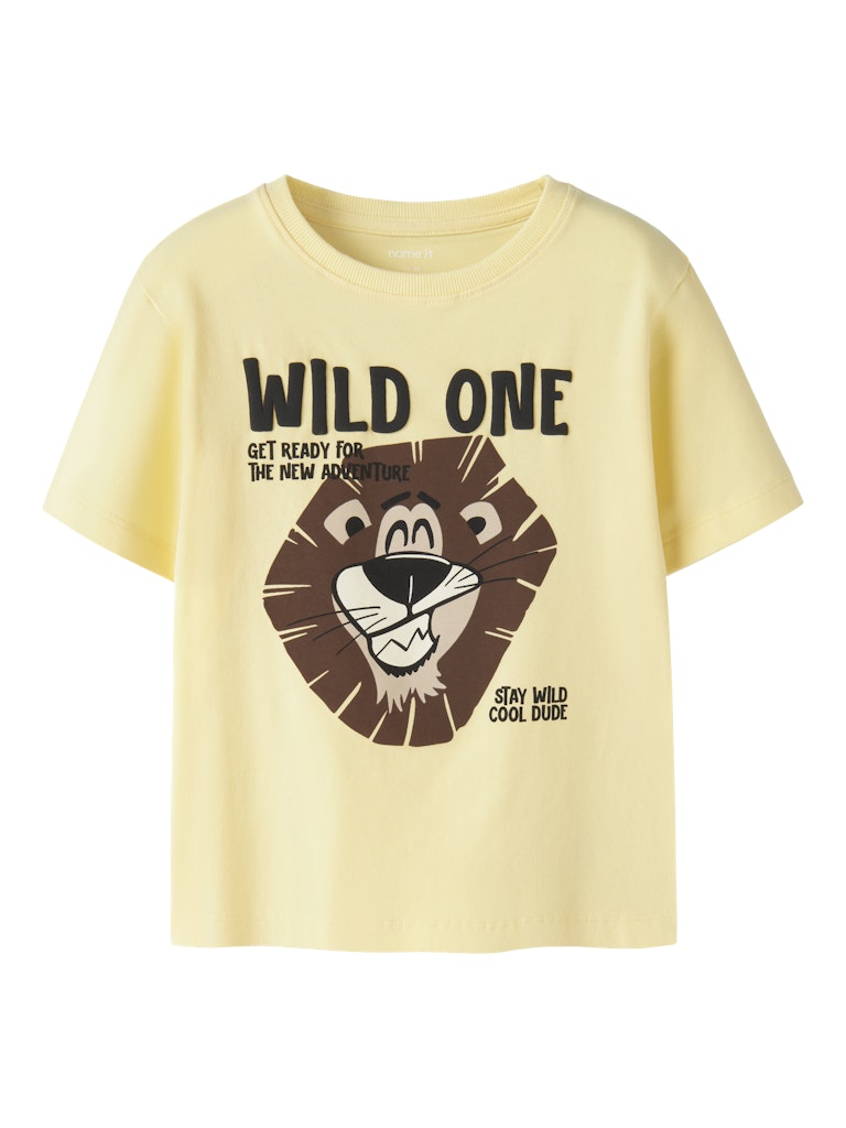 Kortärmad T-shirt Harly Lejon Gul