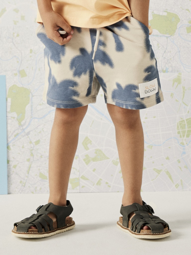 Shorts Jace Sweat Mönstrade Palmer Beige