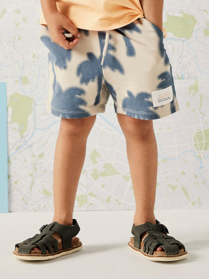 Shorts Jace Sweat Mönstrade Palmer Beige