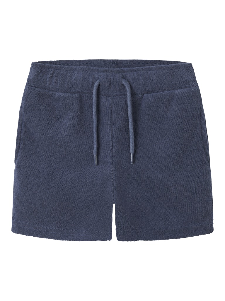 Shorts Jared Frotté Enfärgade Blå