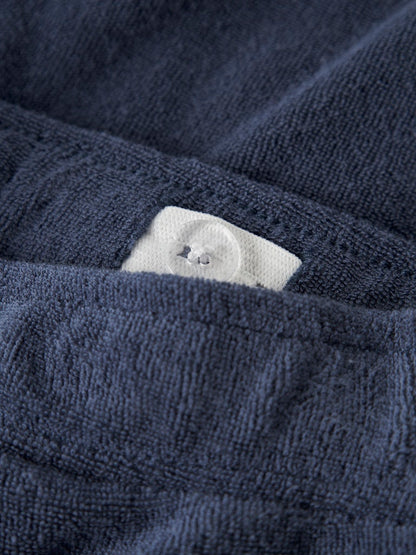 Shorts Jared Frotté Enfärgade Blå