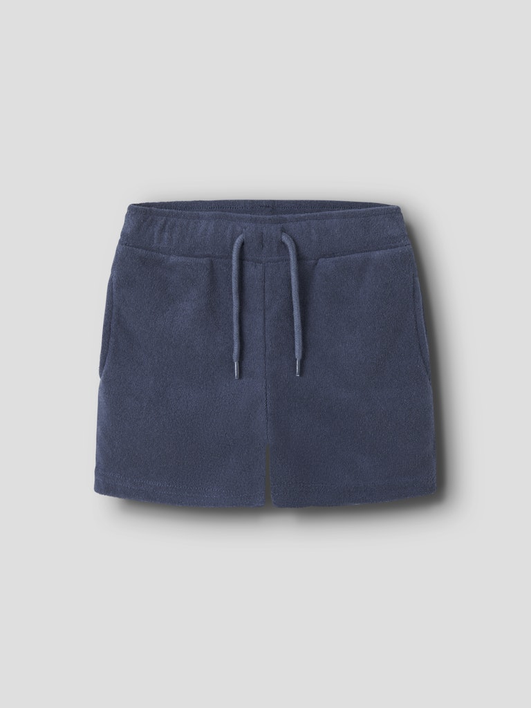 Shorts Jared Frotté Enfärgade Blå