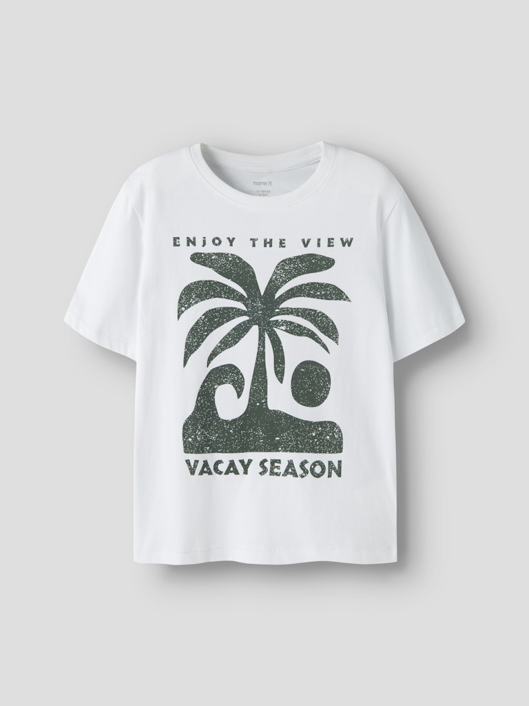T-shirt Kortärmad Vacay Jude Vit