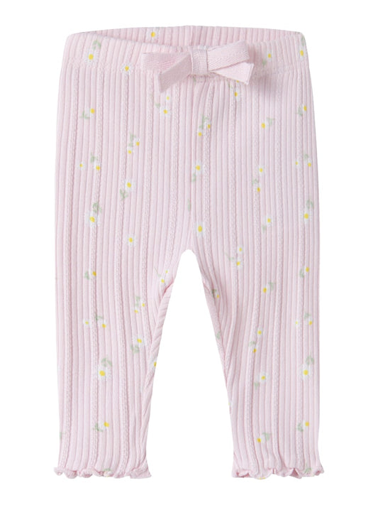 Leggings Jelly Blommor Rosa