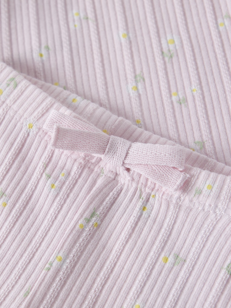 Leggings Jelly Blommor Rosa