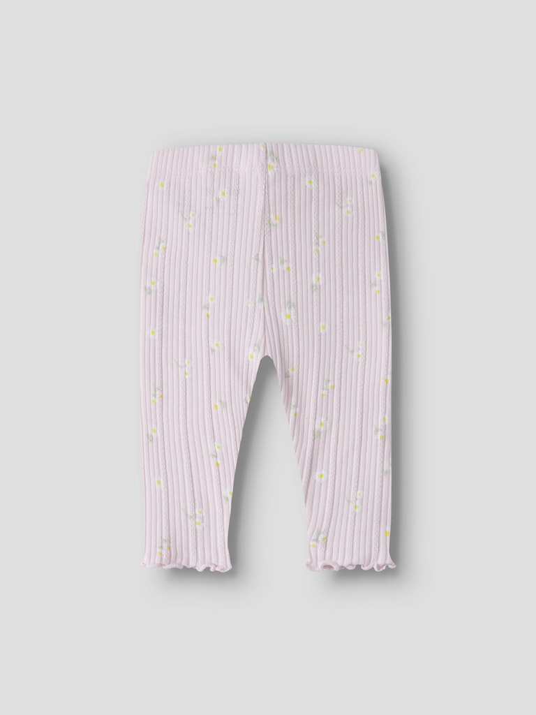 Leggings Jelly Blommor Rosa