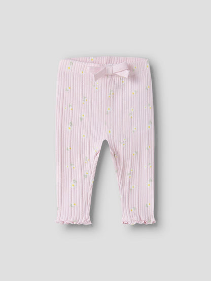 Leggings Jelly Blommor Rosa
