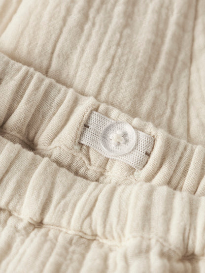 Byxa Osafi Enfärgad Muslin Beige