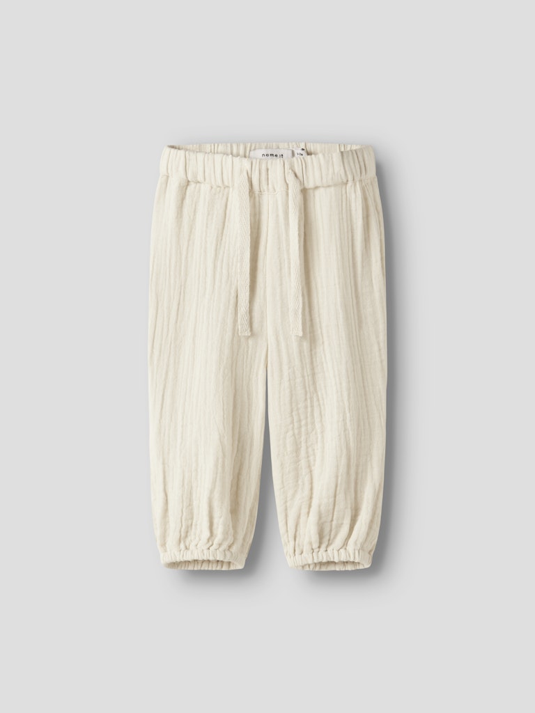 Byxa Osafi Enfärgad Muslin Beige