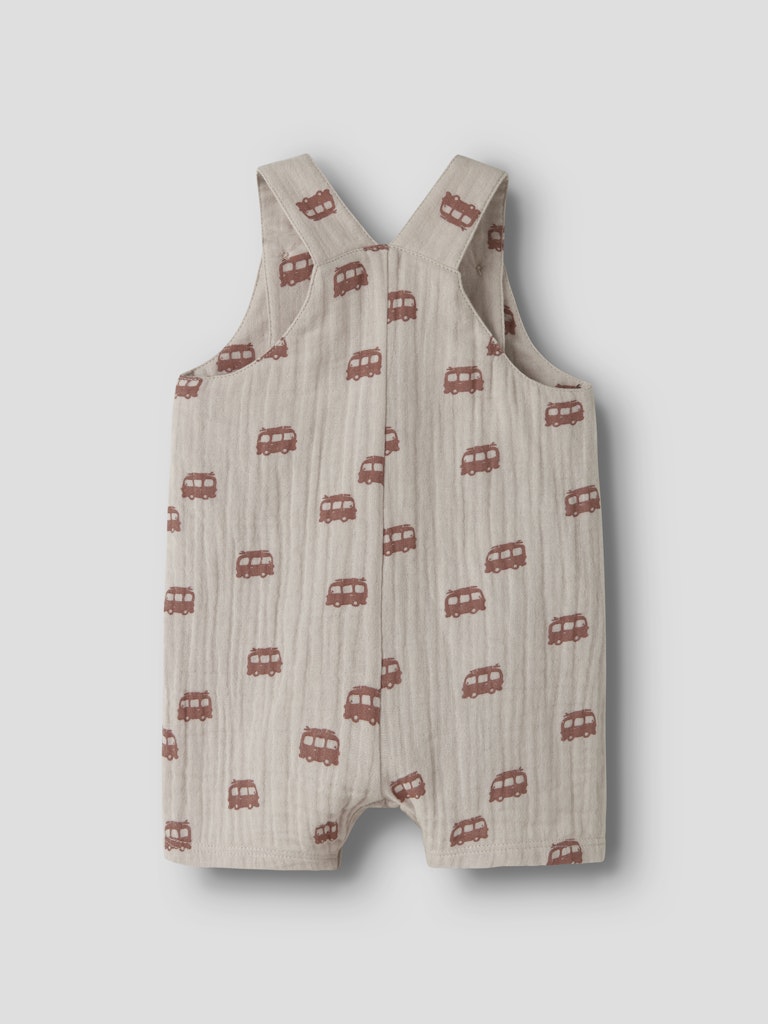 Hängselshorts Muslin Jeremy Beige