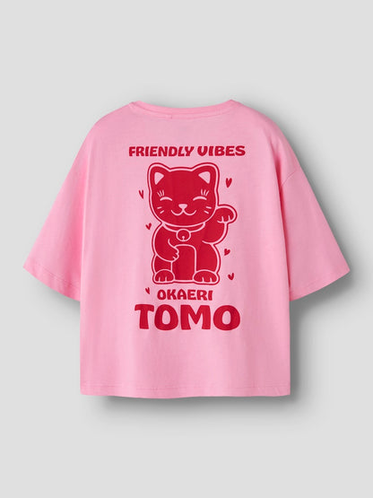 Topp Kortärmad Friendly Julmo Vit