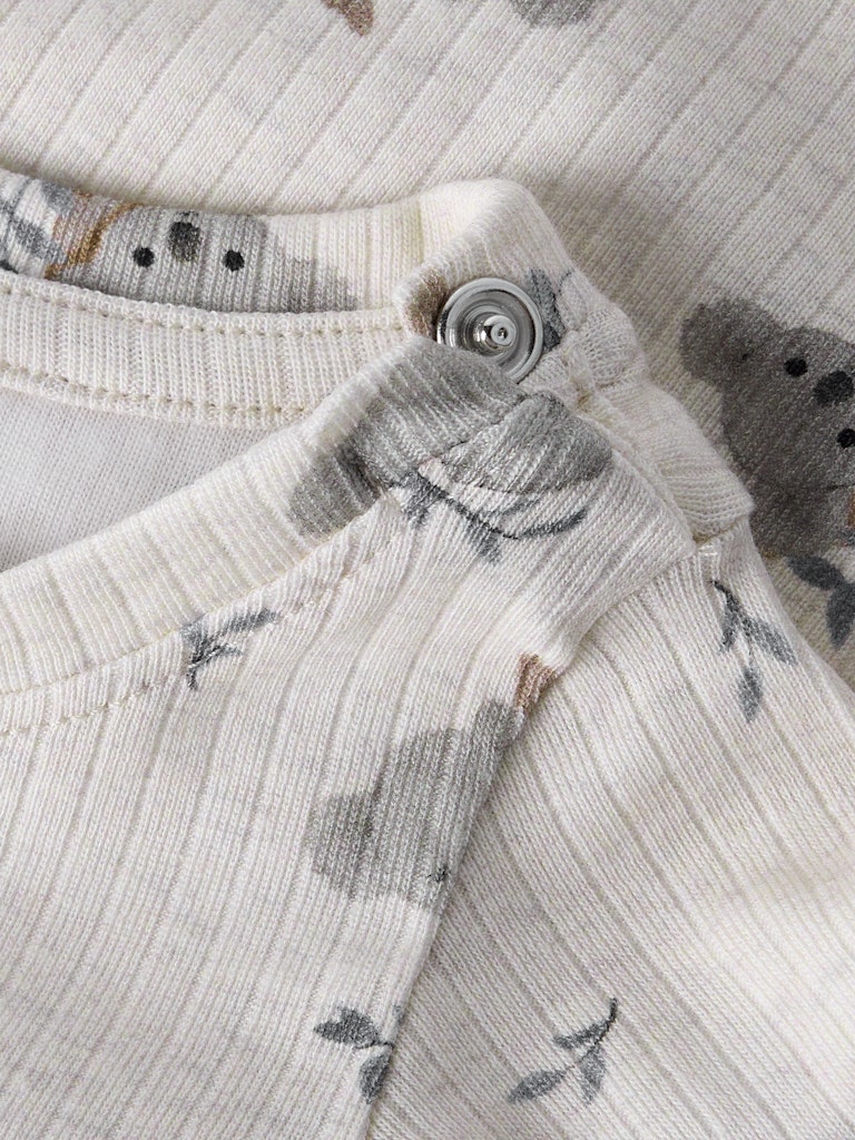 Långärmad Body Koala Beige