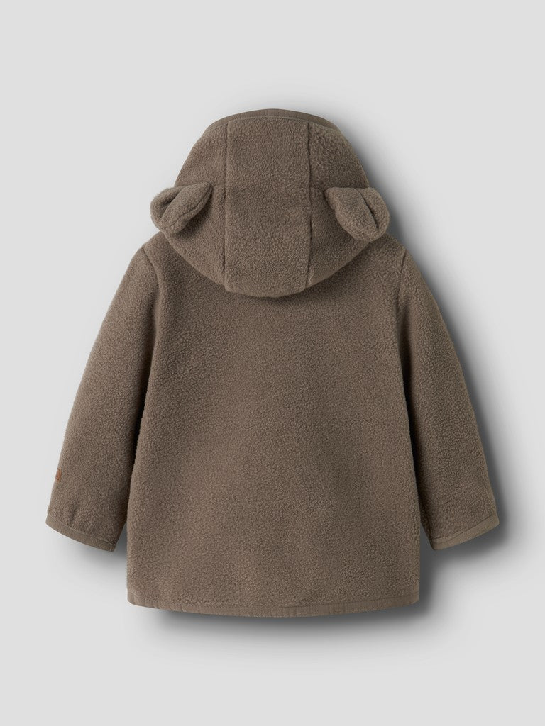 Jacka Fleece Meeko Enfärgad Brun