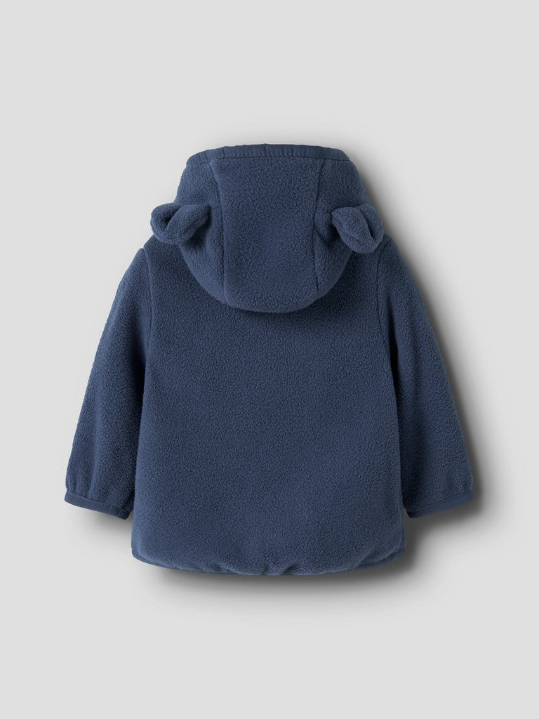 Jacka Fleece Meeko Enfärgad Blå
