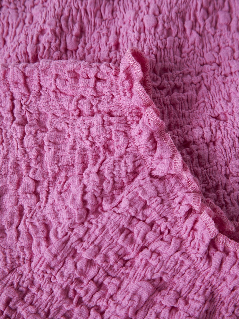 Topp Halisse Krinklad Enfärgad Rosa