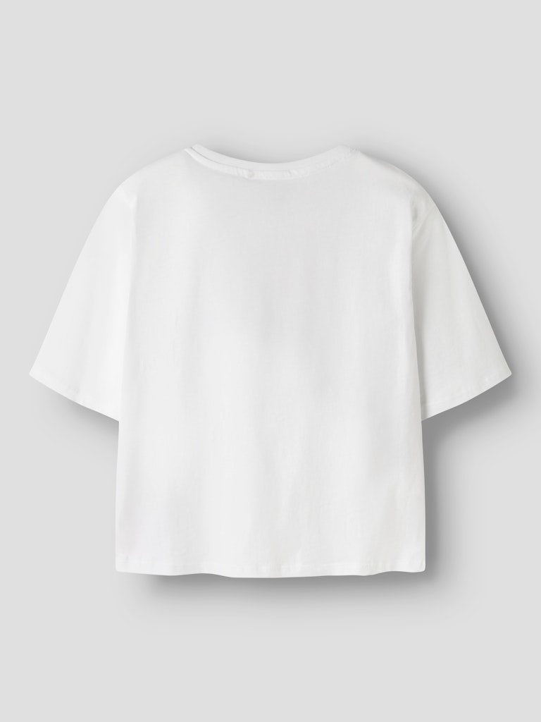 Topp Kortärmad Citron Farinaz Vit