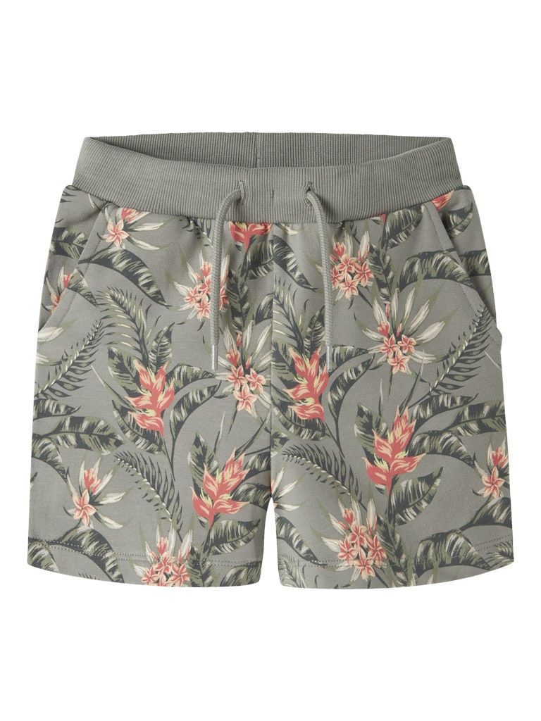 Sweatshorts Fluz M Mönstrade Grön