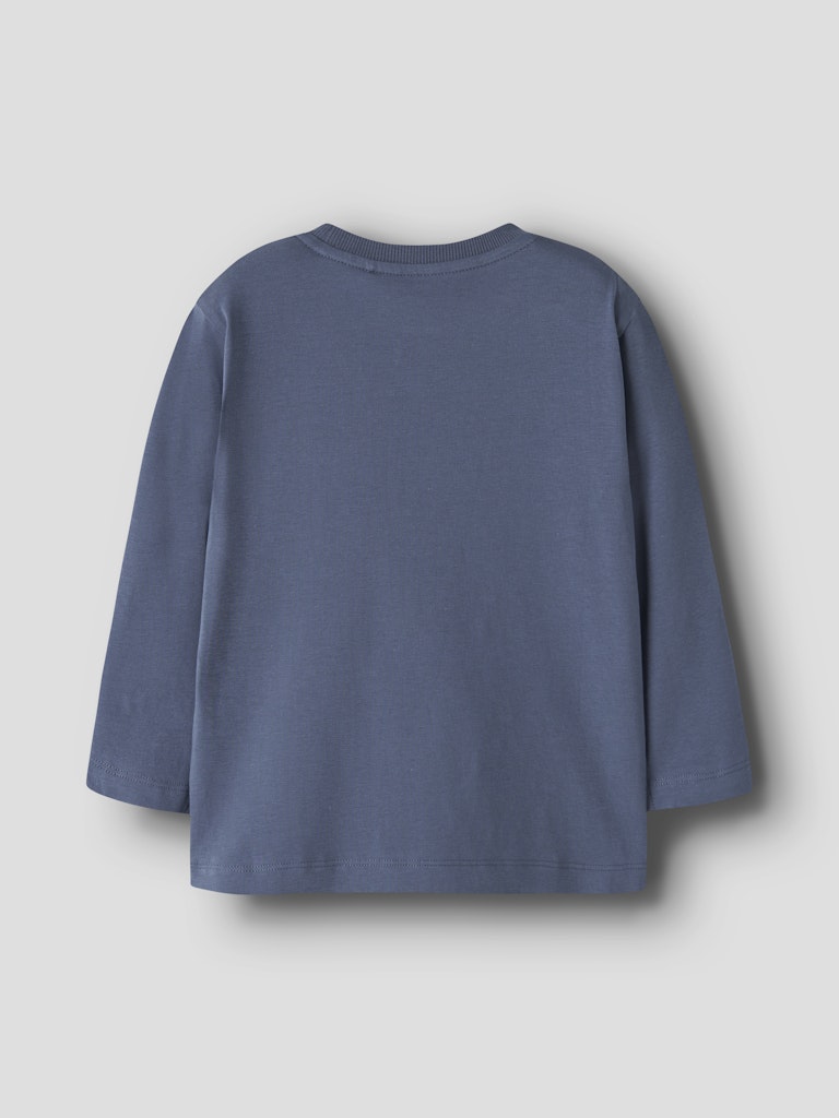 Långärmad T-shirt Bil Disa Blå