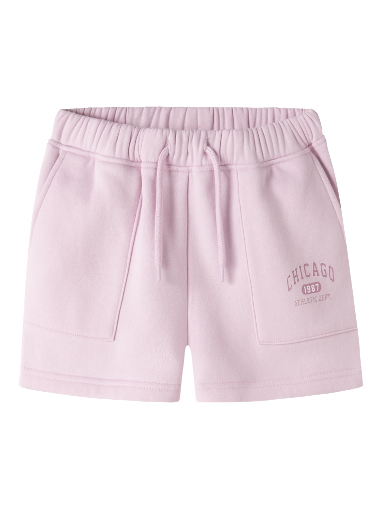 Shorts Sweat Fabia Enfärgad Rosa